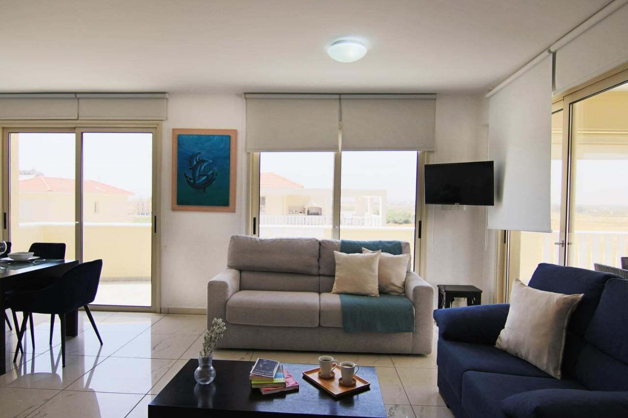 דירות Seaside Luxury Flat Pervolia מראה חיצוני תמונה